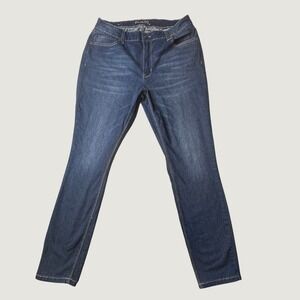 rue21 Jeans Womens 14R Dark Wash High-Rise Denim Stretch Skinny Jegging